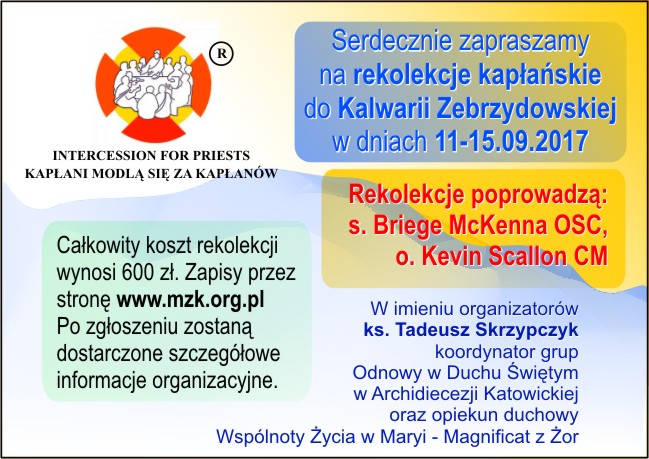 Rekolekcje kapłańskie w Kalwarii Zebrzydowskiej